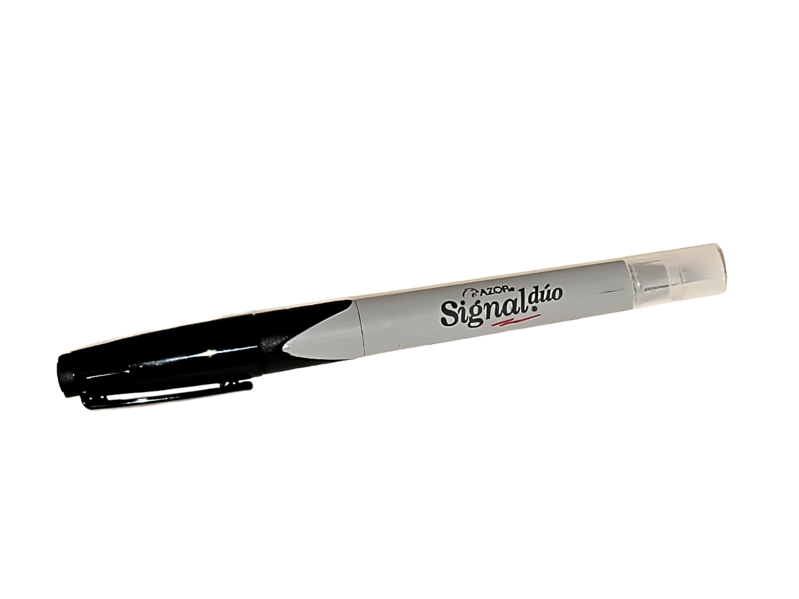 MARCADOR SIGNAL DUO NEGRO P/ULTRAFINO Y FINO 3300NE         