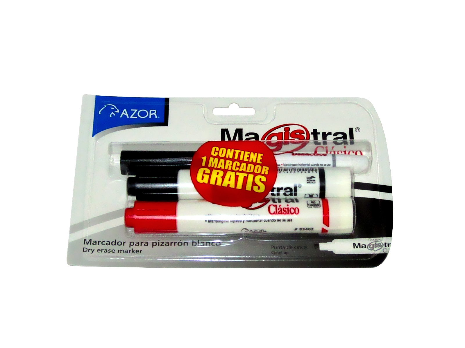 MARCADOR P/PIZ. C/2 MAGISTRAL 832NR                         