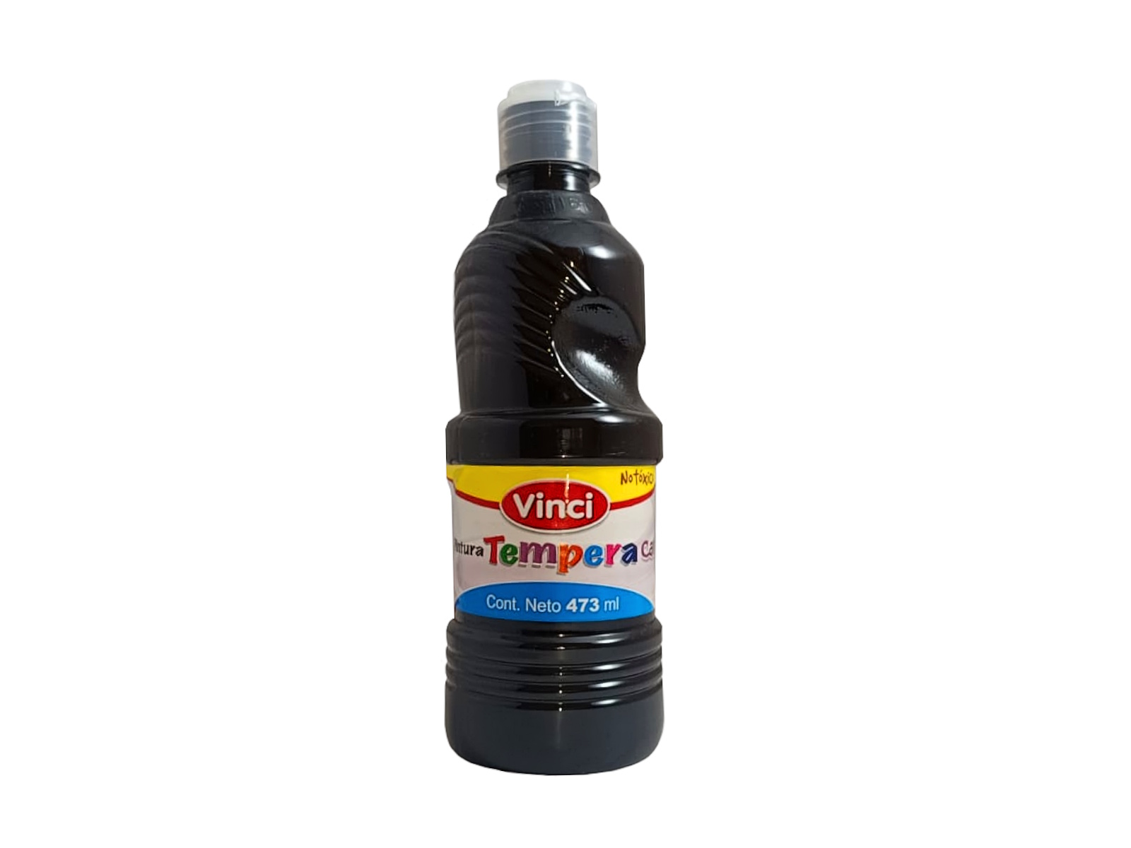 PINTURA TEMPERA 473ML NEGRO 22646 VINCI                     
