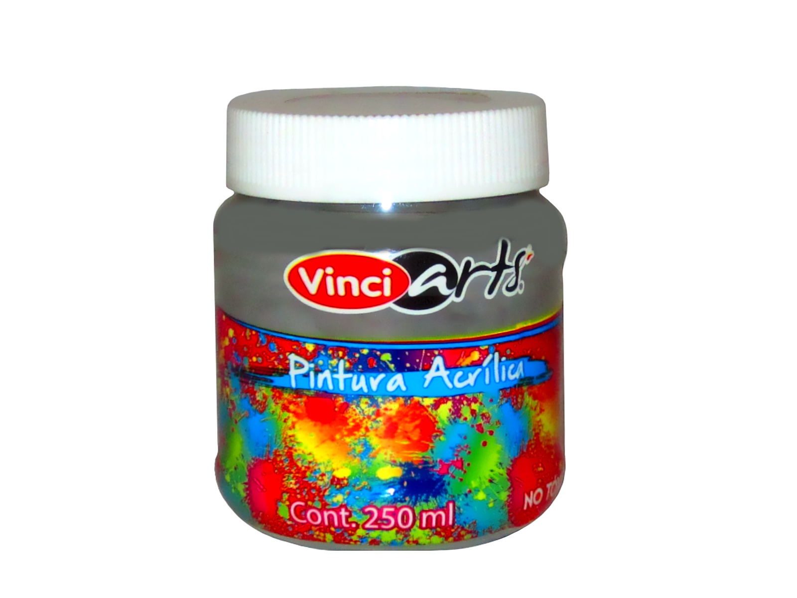 PINTURA ACRILICA 250 ML GRIS 52878 VINCI                    
