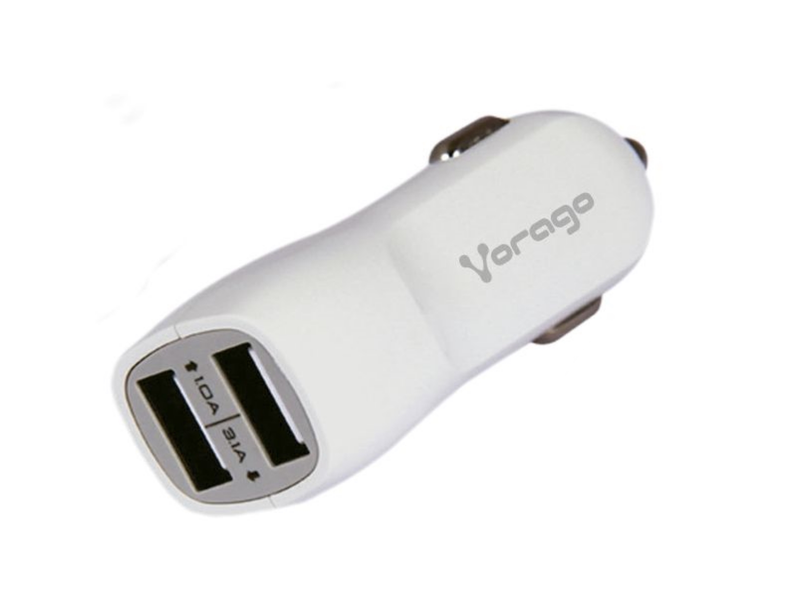 CARGADOR PARA AUTO AU-103 2 PUERTOS USB VORAGO              