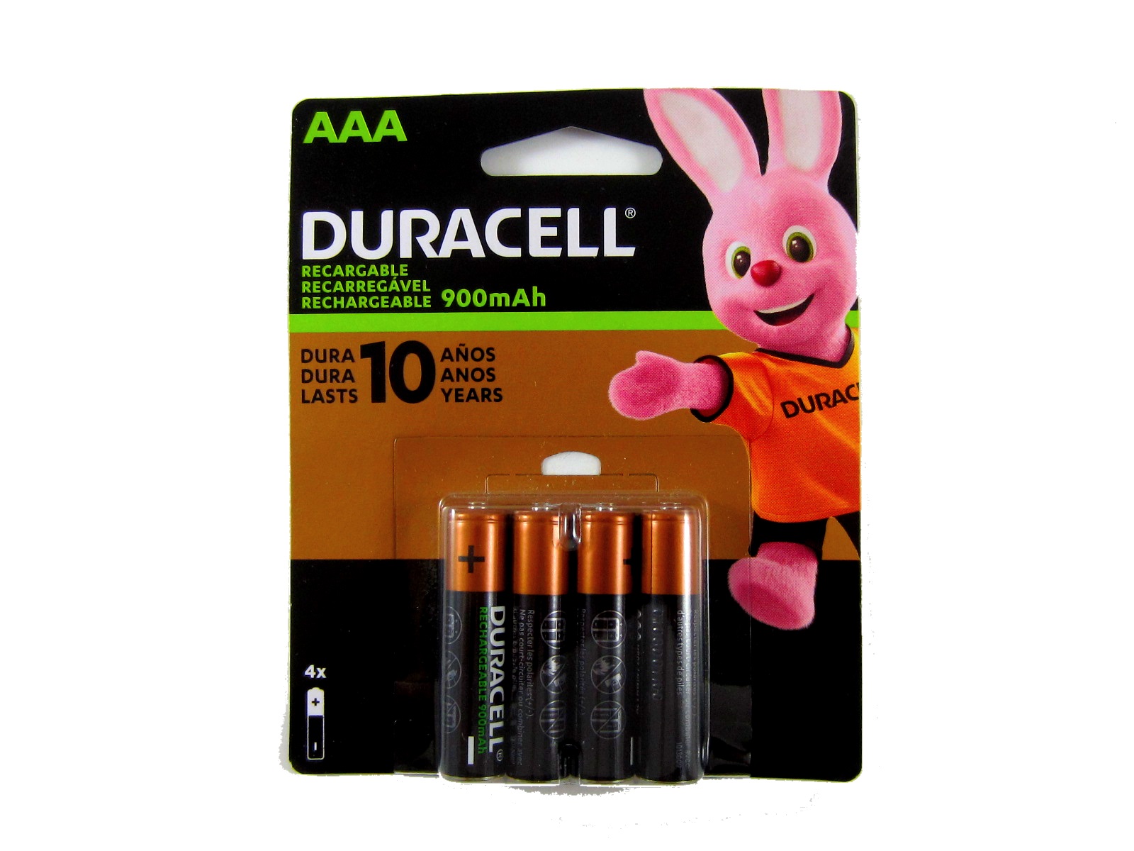PILA DURACELL RECARGABLE AAA C/4                            