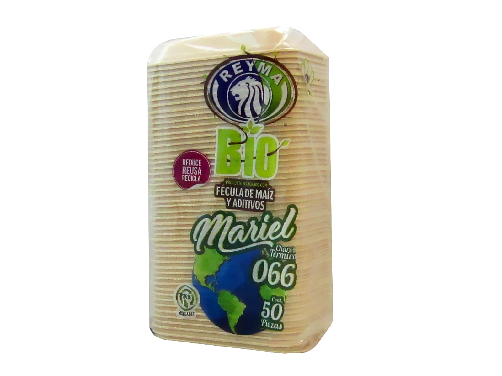 CHAROLA TERMICA 066 CHICA BIODEGRADABLE C/50                