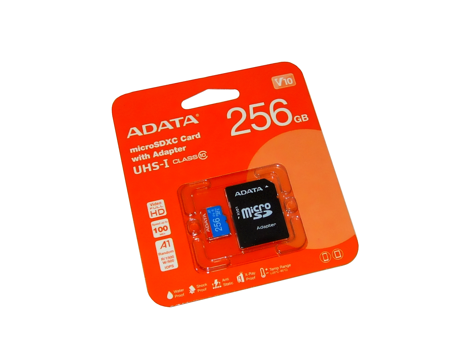 MEMORIA FLASH ADATA PREMIER, 256GB MICROSDXC UHS-I CLASE 10 