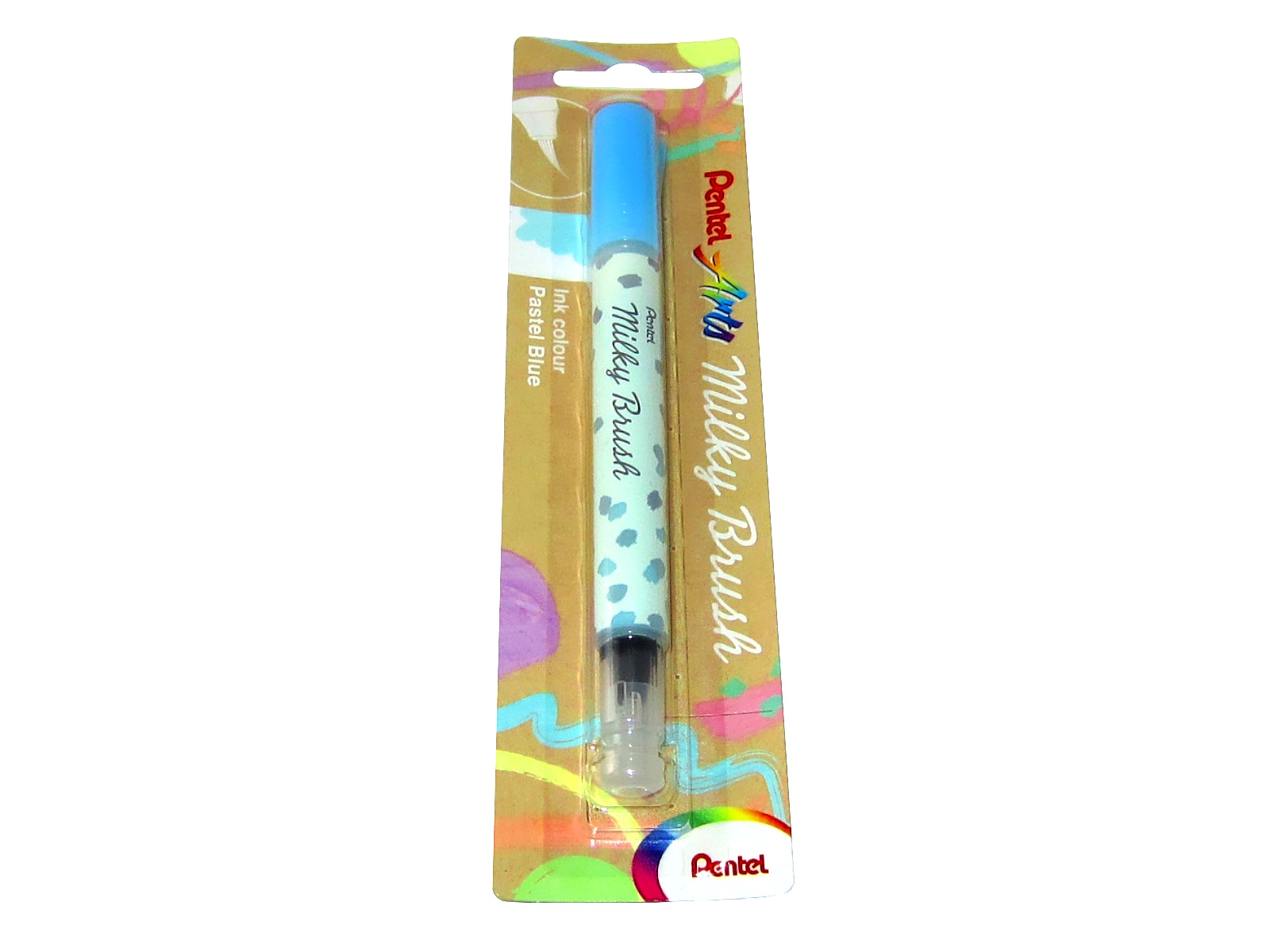 MARCADOR ROTULADOR MILKY BRUSH AZUL PASTEL XGFHBP-PS PENT   