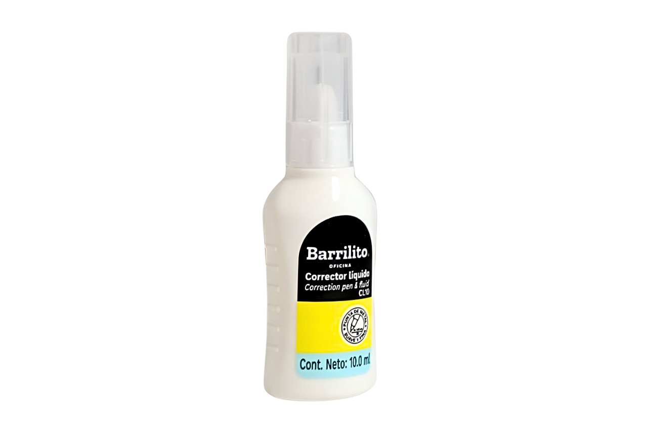 CORRECTOR LIQUID 10ML BOTELLA DUAL CL10 BARRILITO           