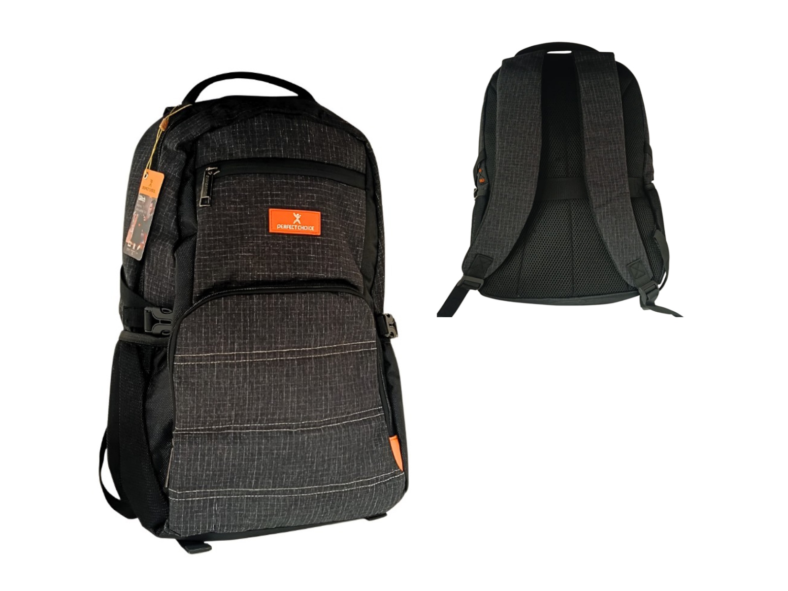 MOCHILA GLITCH P/ LAPTOP 15.6 NEGRO PC-084303 PERFECT CHOICE