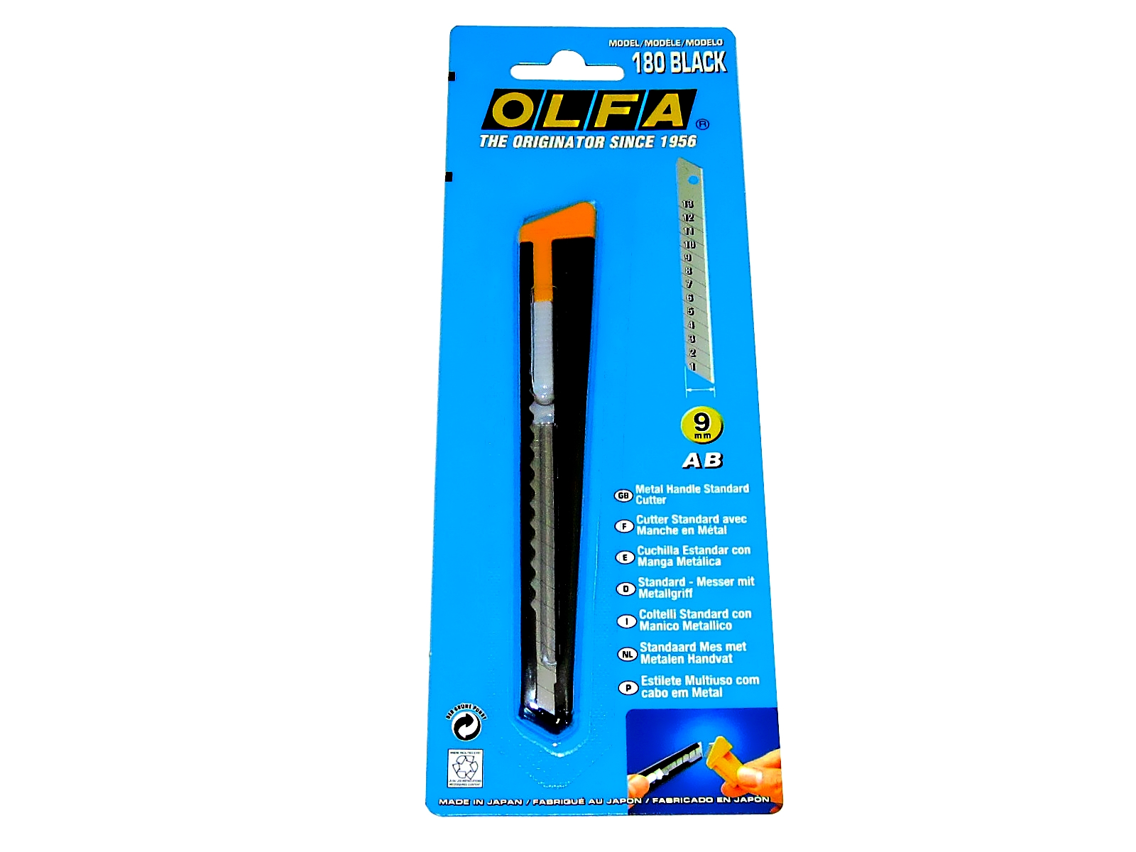 NAVAJA OLFA NO.180 BLACK                                    