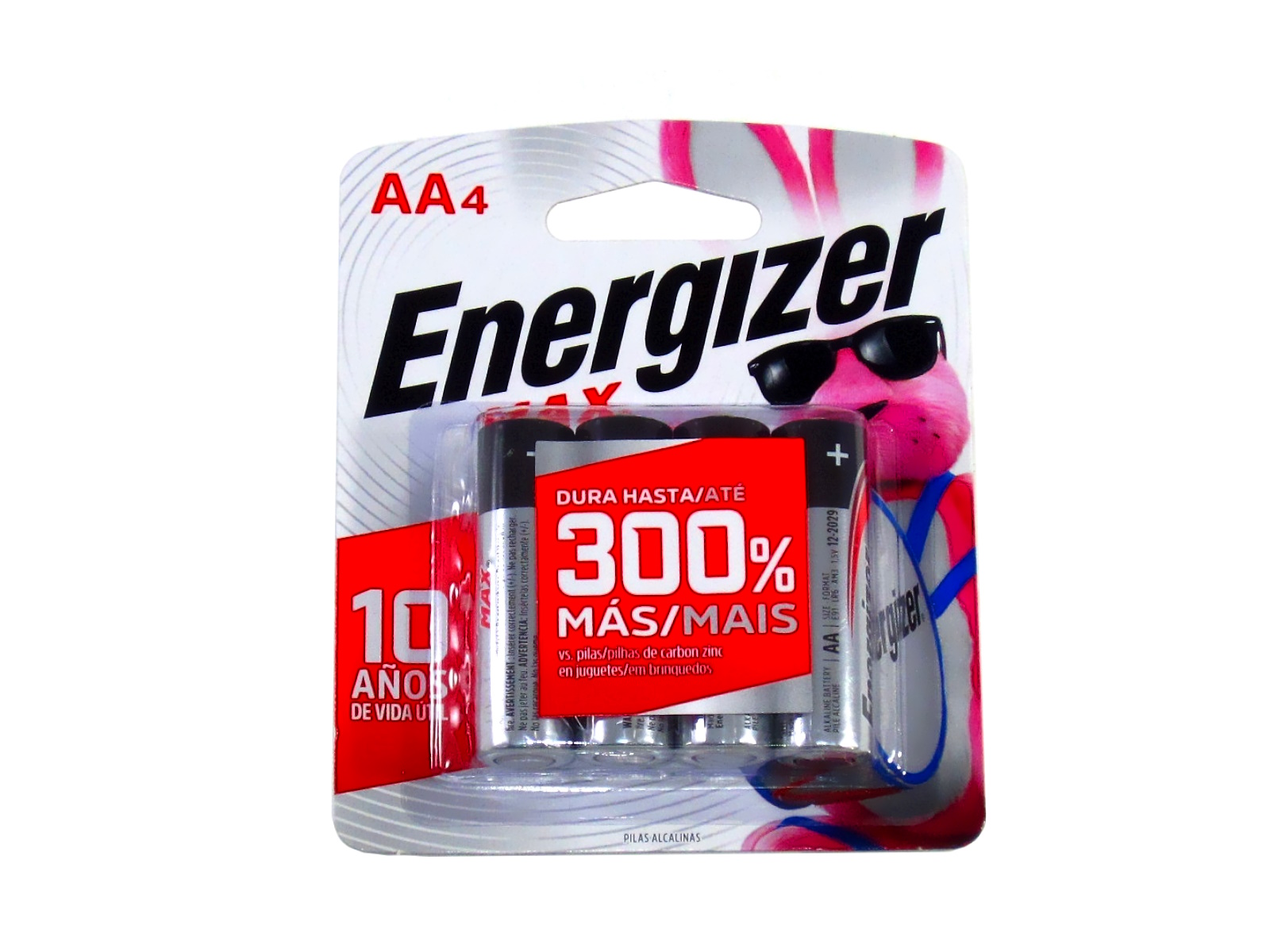 PILA ENERGIZER AA BLISTER C/4                               