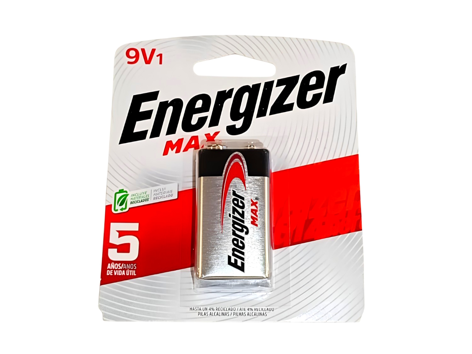 PILA ENERGIZER 9V C/1                                       