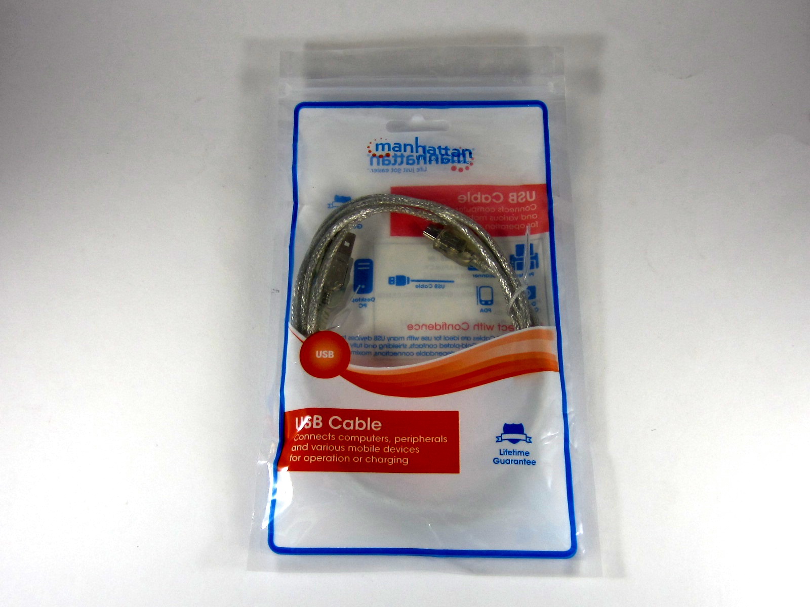 CABLE USB V2 .0 A MINI B 1.80MTS IC333412                   