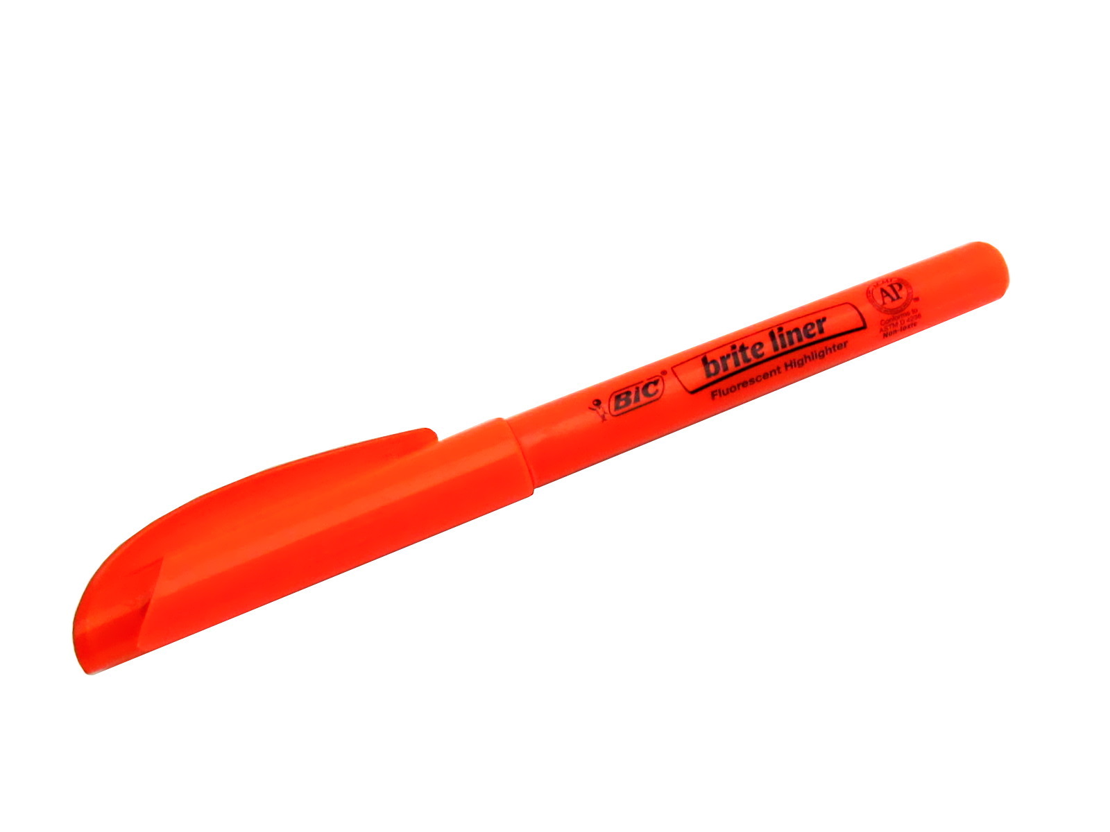MARCATEXTO BRITELINER NARANJA BIC                           